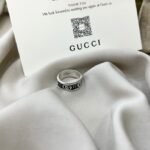 Gucci Classic Double G Vintage Ring - Image 6