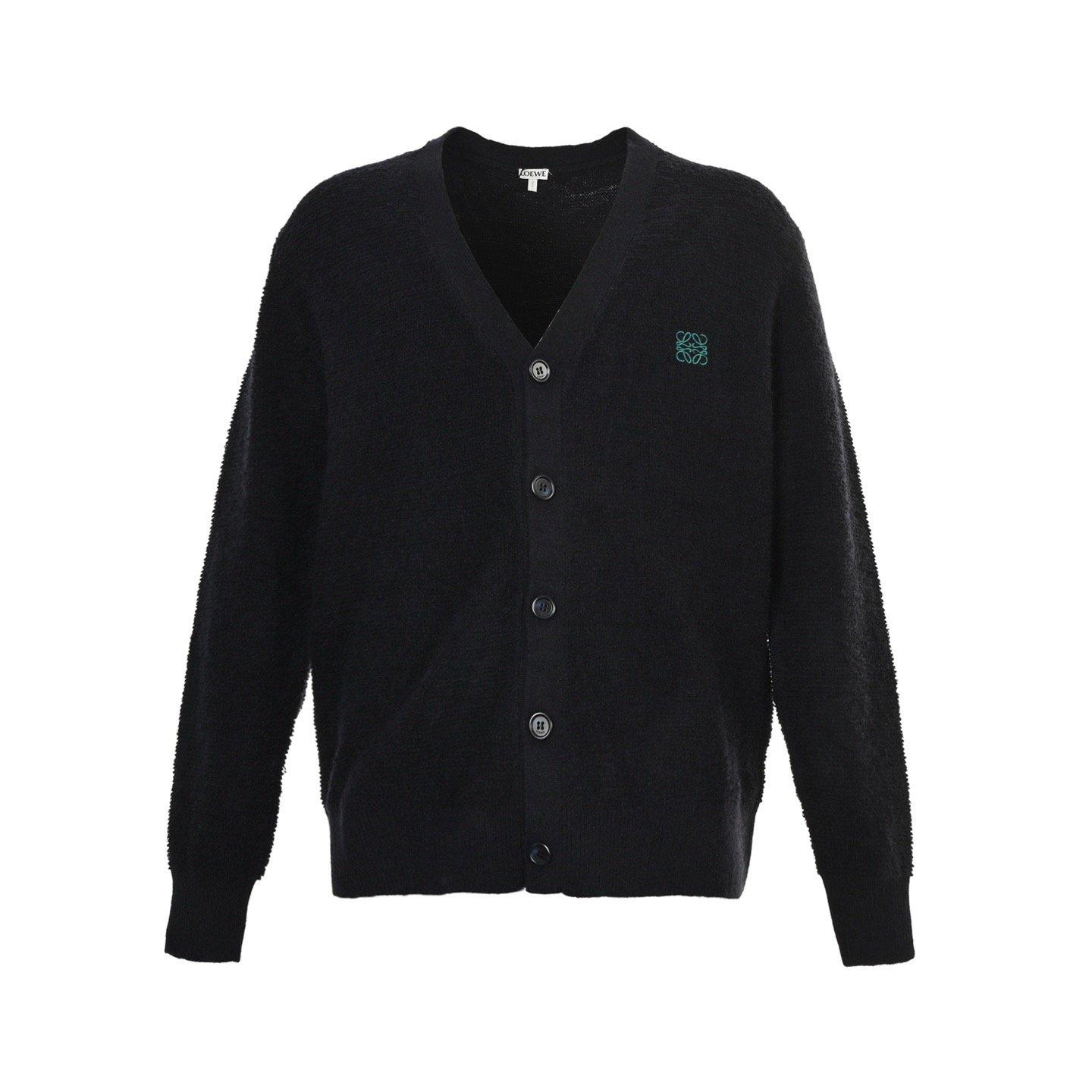 1 Loewe 25Fw Embroidered Logo Cardigan - Image 1