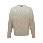 Louis Vuitton 25Fw Monogram Jacquard Gradient Crew Neck Sweatshirt