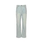 Louis Vuitton Tyler collaboration monogram jacquard embroidered jeans