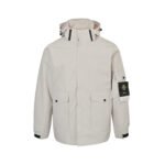 Stone Island David Light Stand Collar Zip-Up Jacket
