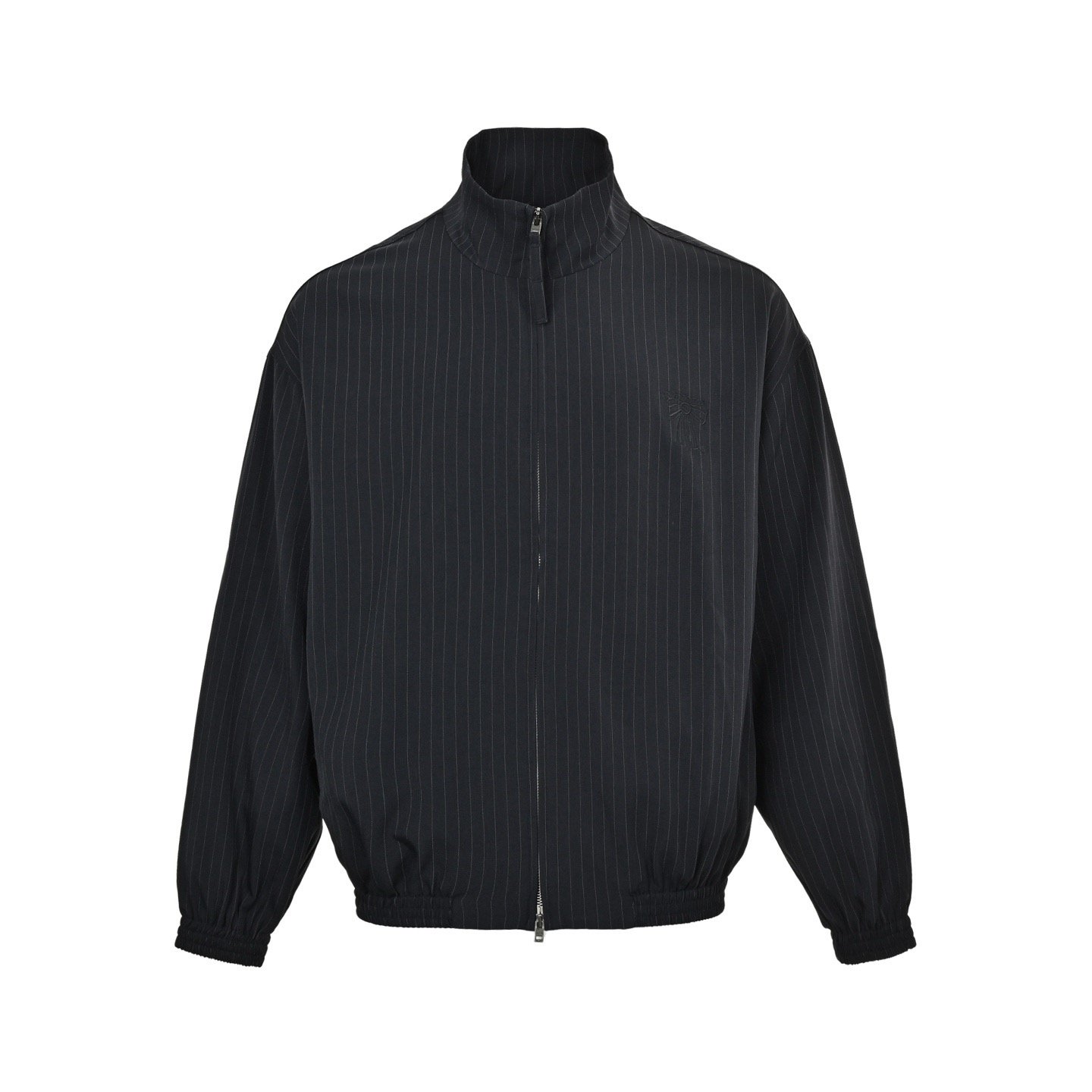 1 Acne Studios 25Fw Bow-embroidered Striped Jacket - Image 1