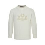 Louis Vuitton 25Fw Pearl Logo Crew Neck Sweater
