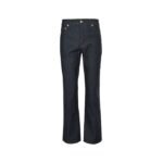 Dior 25Fw Logo Leather Patch Jeans