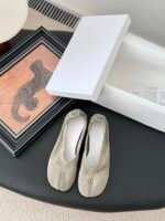 MM6 Maison Margiela Anatomic Block Heel Ballerinas - Image 2