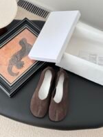 MM6 Maison Margiela Anatomic Block Heel Ballerinas - Image 2