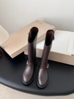 Golden Goose High Biker Boots - Image 5