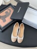 Chanel Raffia Ballet Flats - Image 2
