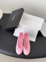 Chanel Raffia Mary Jane Block Heels - Image 2