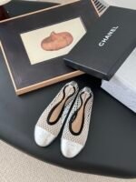 CHANEL Mesh Ballet Flats - Image 2