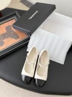 Chanel Pearl Heel Mary Janes - Image 2
