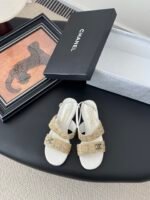 Chanel Block Heel Sandals - Image 2