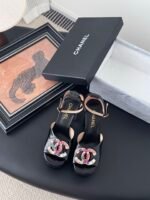 Chanel Block Heel Sandals - Image 2