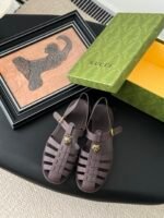 Gucci Rubber Fisherman Sandals - Image 2