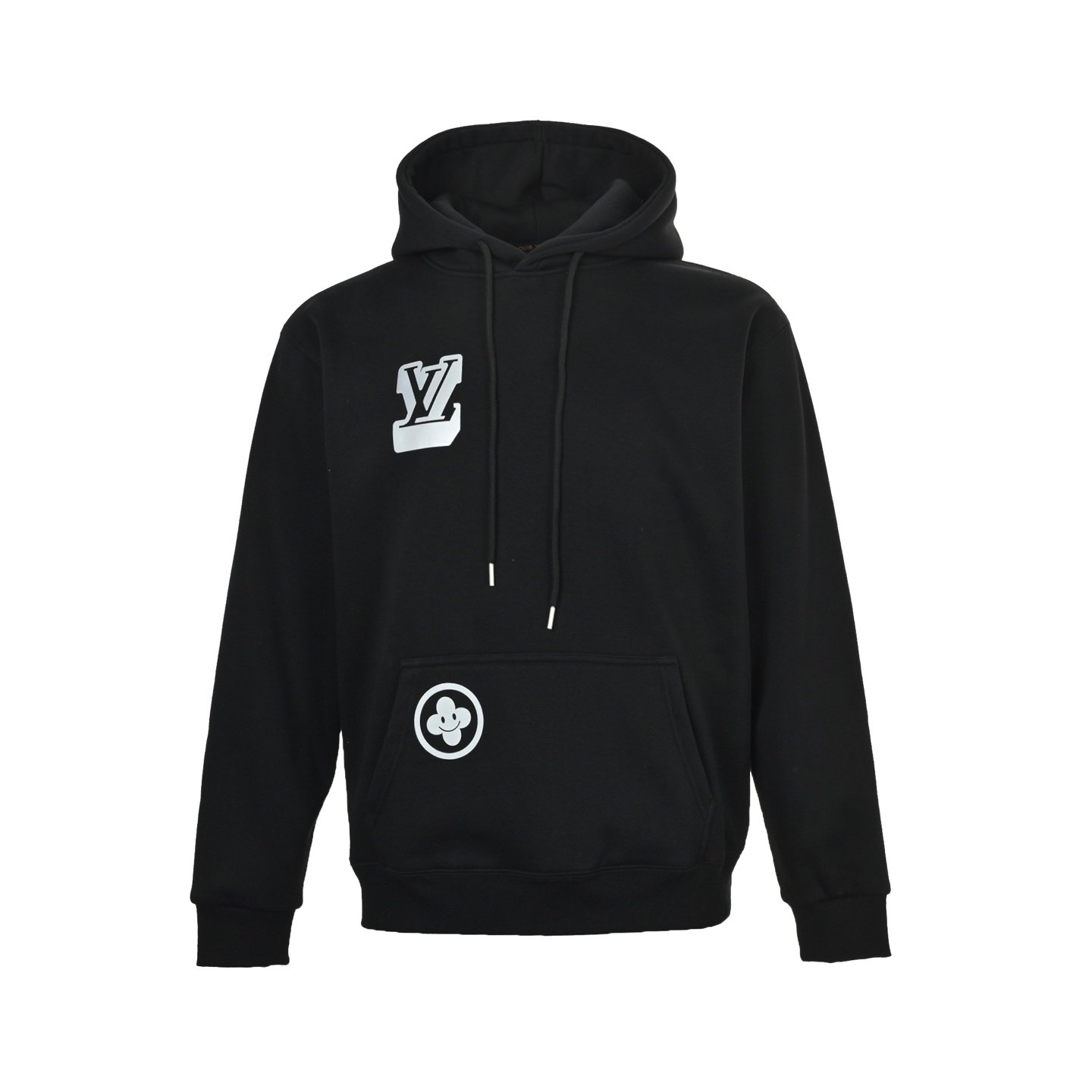 1 Louis Vuitton 25Fw Smiley Face Hoodie - Image 1