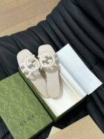 GUCCI Rubber Slide Sandals - Image 2