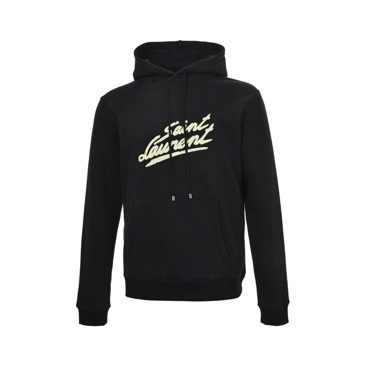 1 SAINT LAURENT SLP Printed Hoodie - Image 1