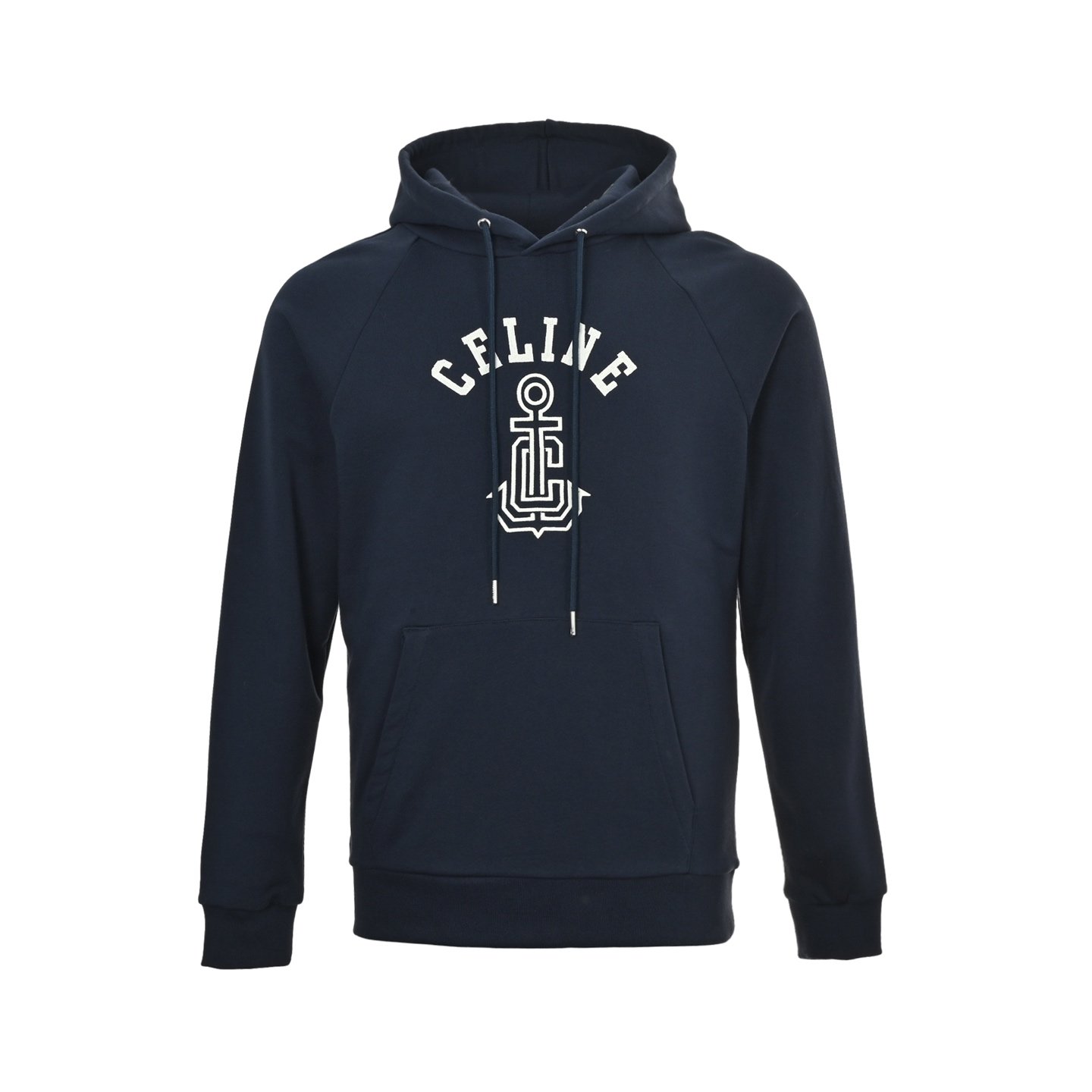 1 Celine 25Fw Embroidered Logo Hoodie - Image 1