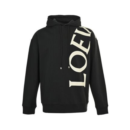 Loewe 25Fw Large Logo Print Hoodie