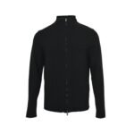 Dior CD logo embroidered embossed zip-up sweater cardigan