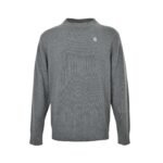 Gucci 25Fw Crew Neck Sweater with Double G Embroidery on Chest