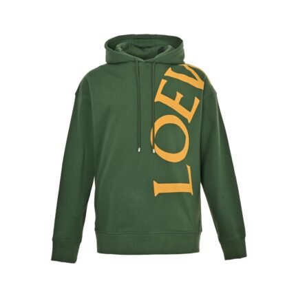 Loewe 25Fw Large Logo Print Hoodie