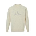 Stone Island Embroidered Logo Crew Neck Sweater