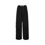 Balenciaga Pre-Fall Baggy Double-Belt Wide-Leg Trousers