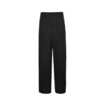 Fendi gabardine work trousers with belt loops
