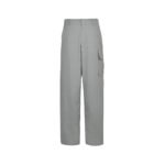 Fendi gabardine work trousers with belt loops