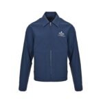 Prada 25Fw Distressed Mottled Print Logo Jacket