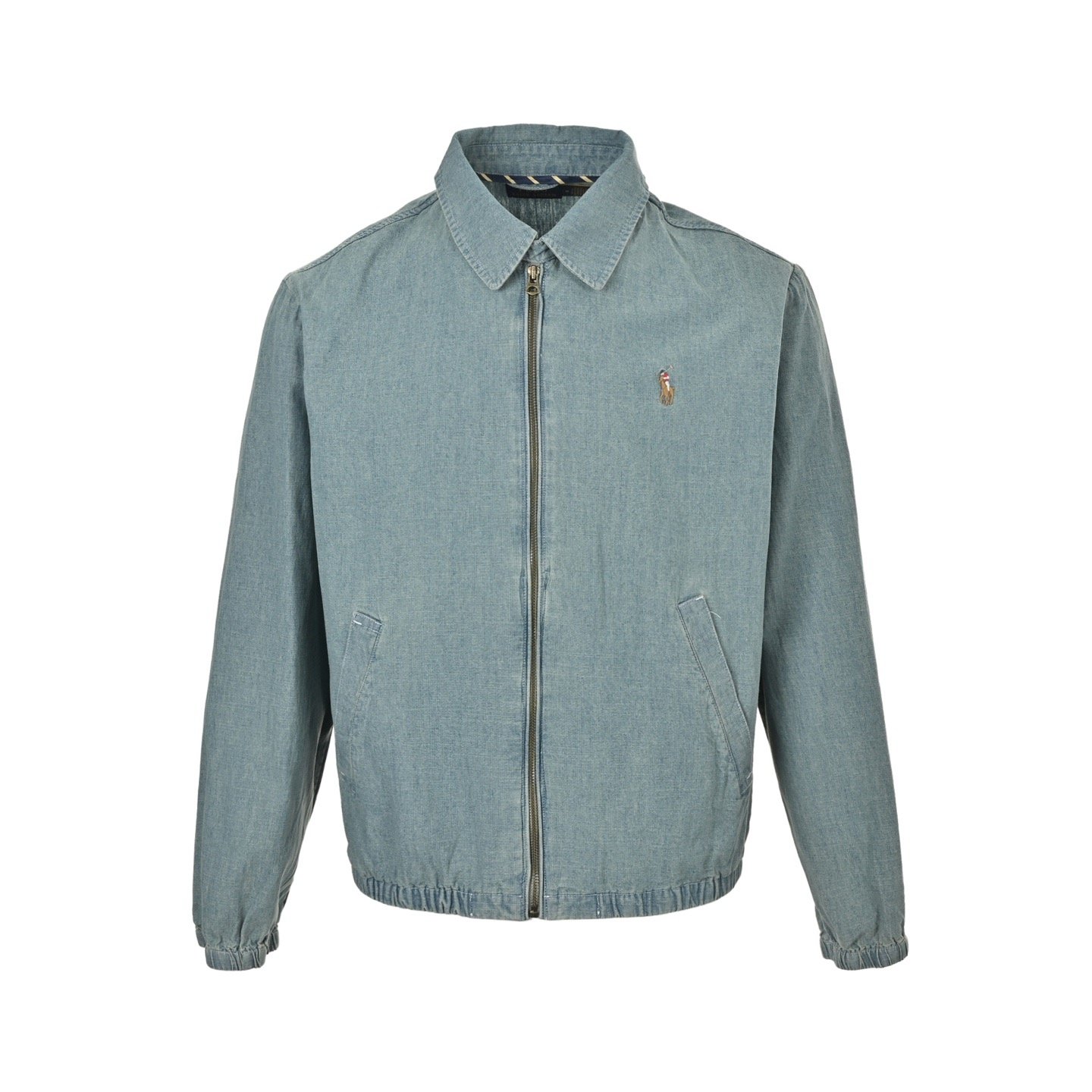 1 Ralph Lauren embroidered logo denim jacket - Image 1