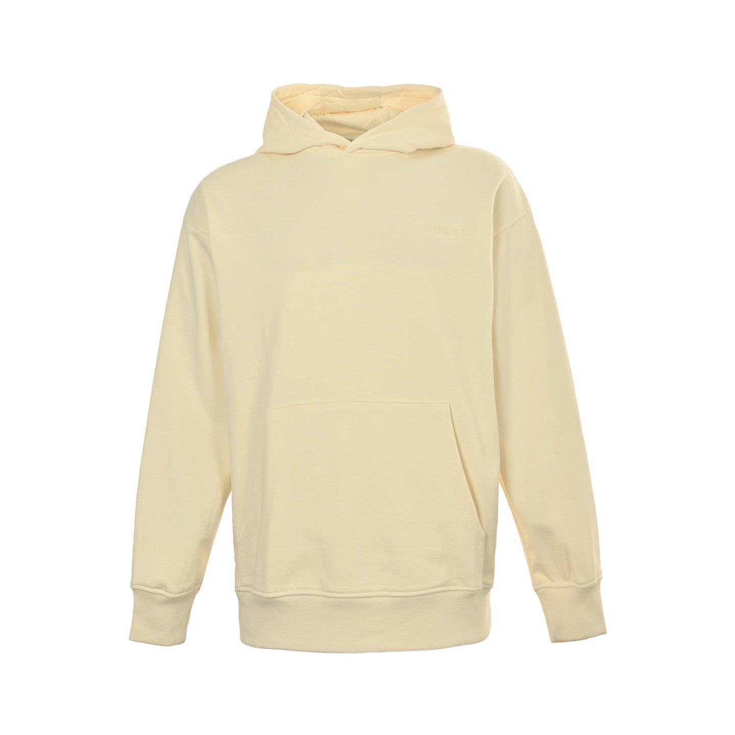 1 Gucci 25Fw Embroidered Logo Hoodie - Image 1