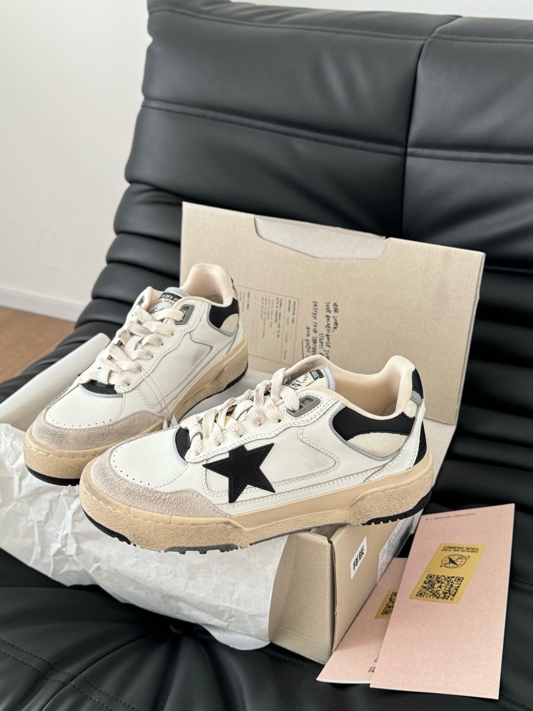 2 GGDB pre-distressed sneakers - Image 1