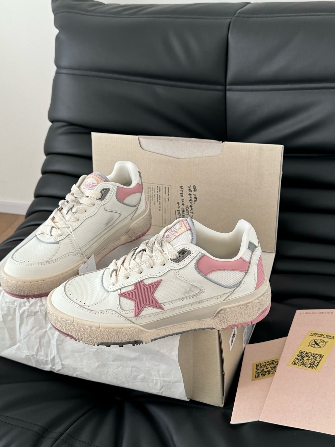 2 GGDB pre-distressed sneakers - Image 1