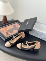 Chanel Raffia Mary Jane Block Heels