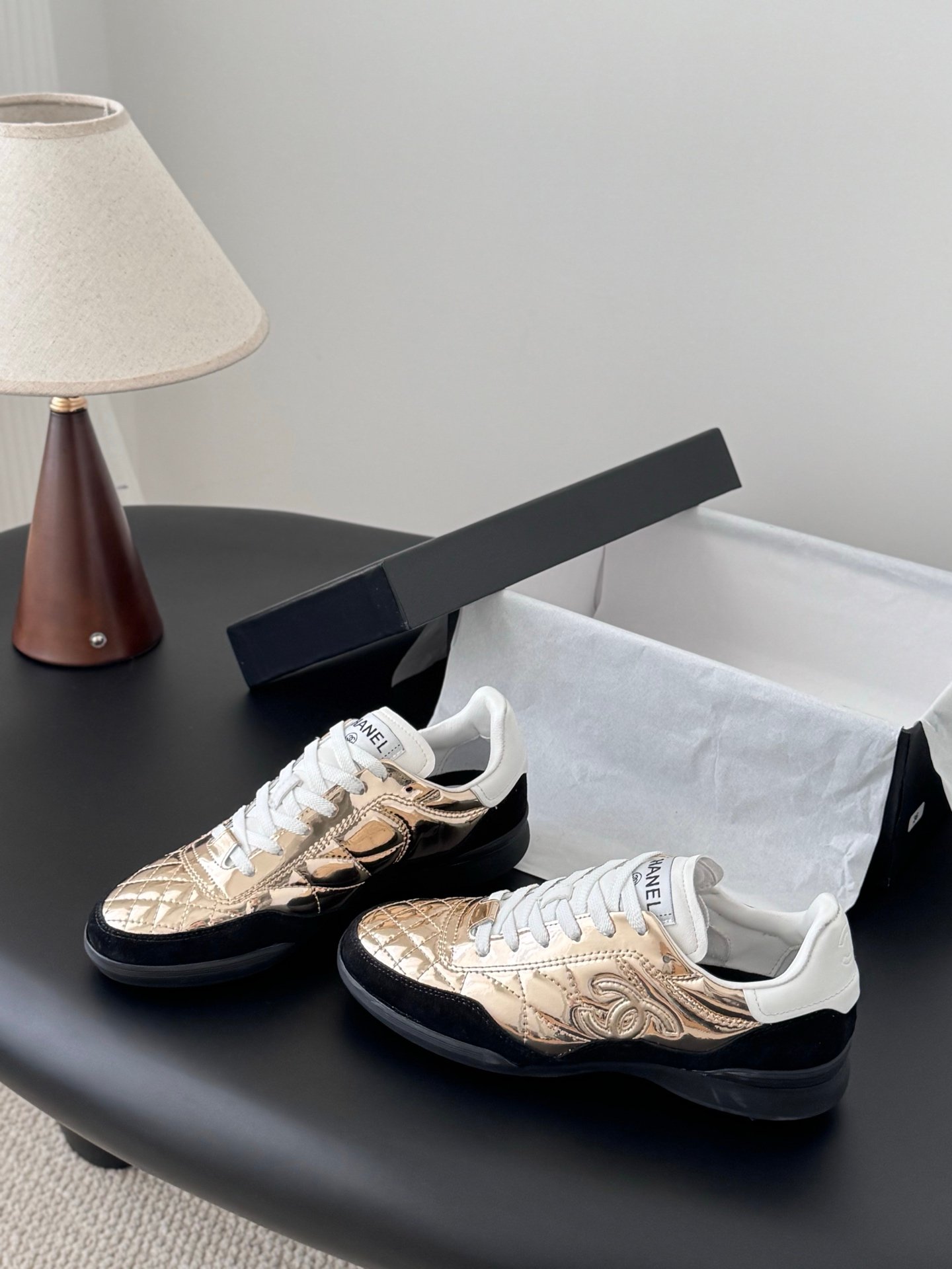 2 Chanel Trainer Sneakers - Image 1