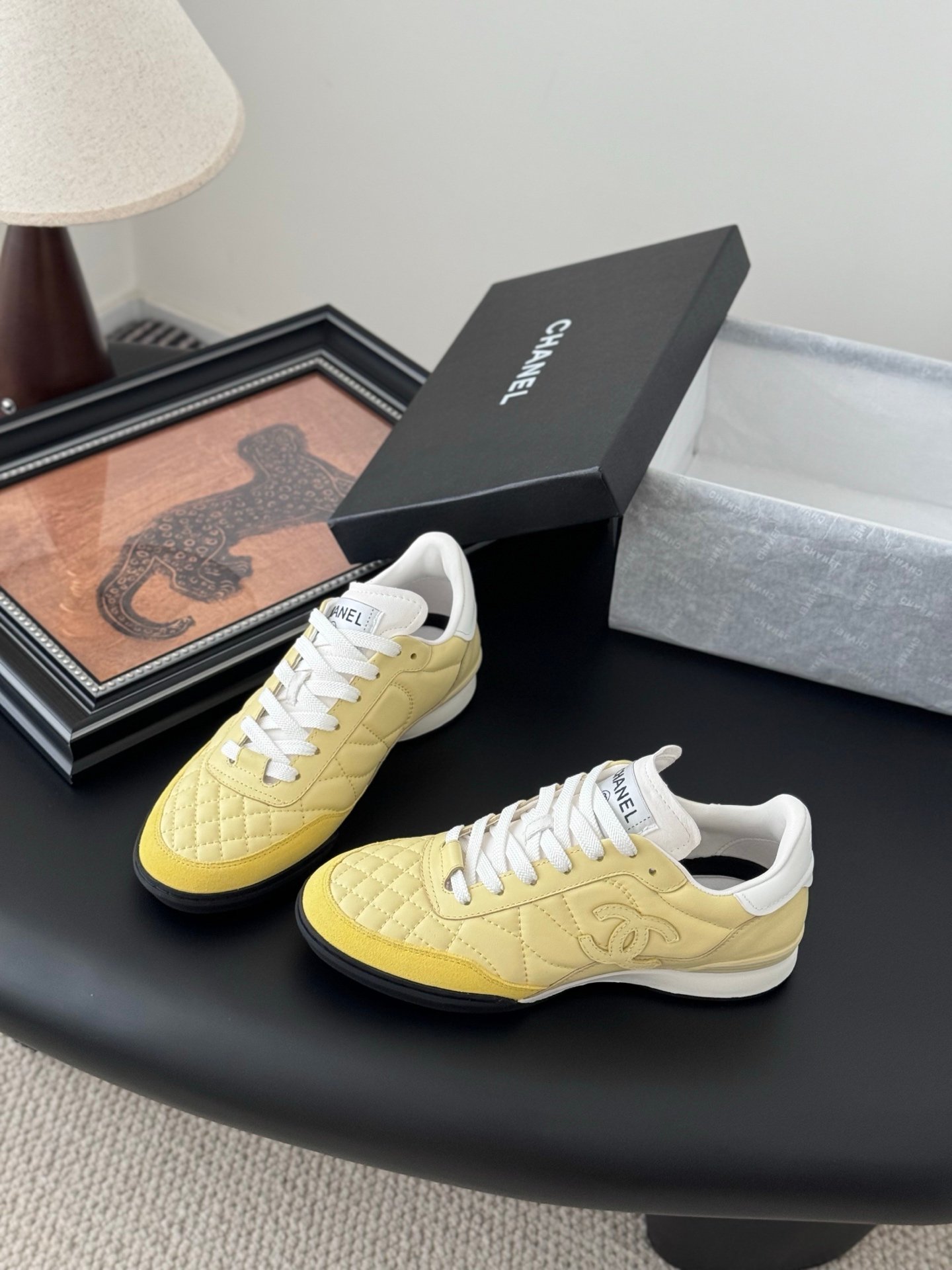 2 Chanel Trainer Sneakers - Image 1