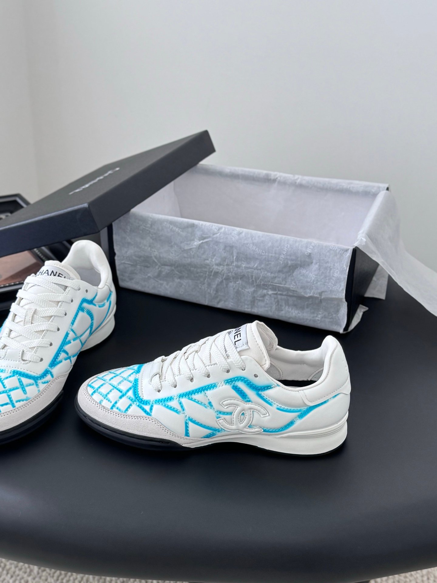 2 Chanel Trainer Sneakers - Image 1
