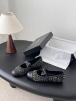 Chanel Mary Jane Ballet Flats