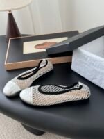 CHANEL Mesh Ballet Flats