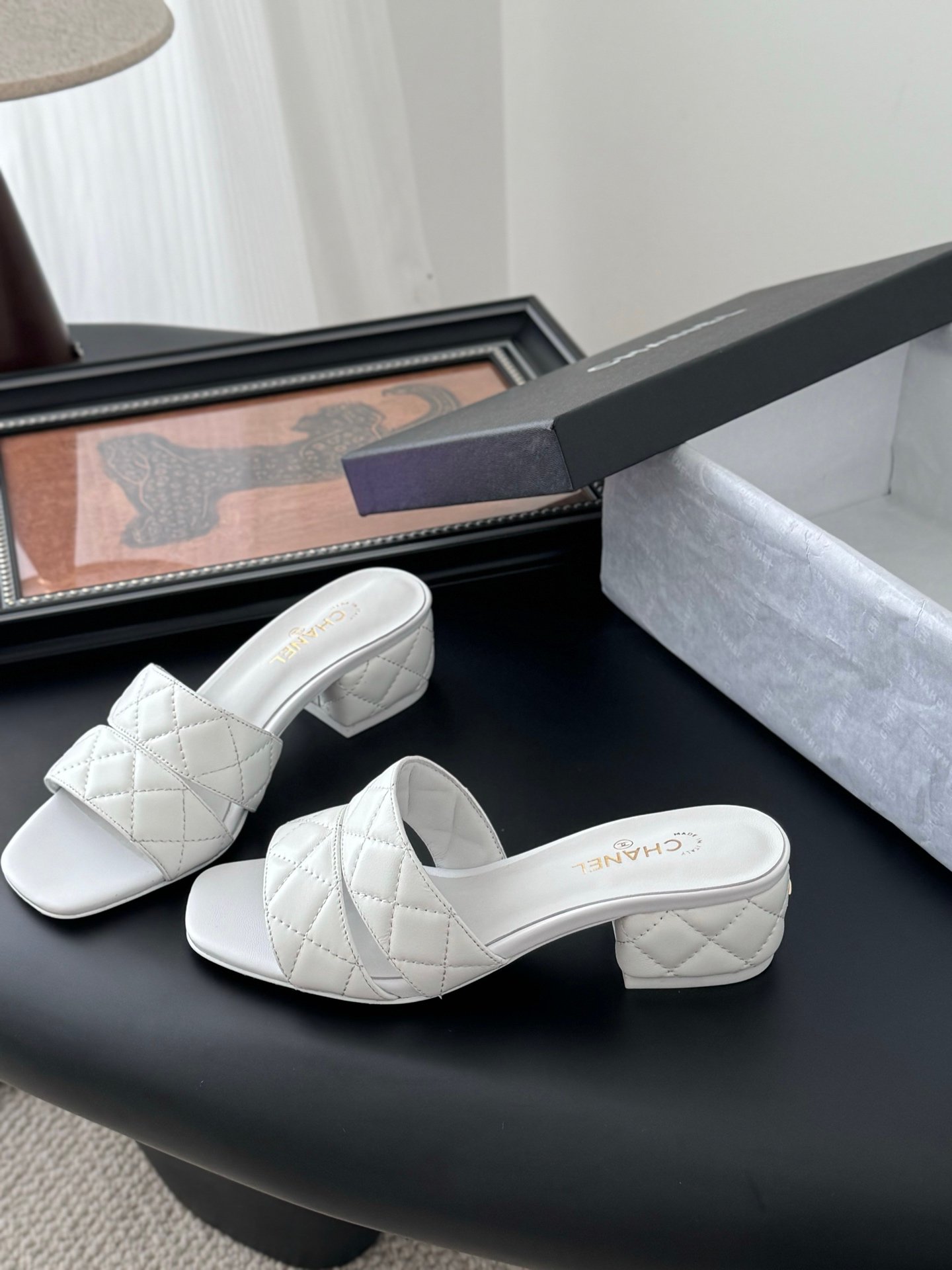 2 CHANEL Heeled Sandals - Image 1