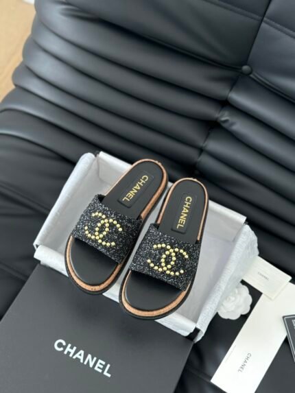 CHANEL Slide Sandals