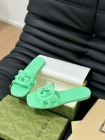 GUCCI Rubber Slide Sandals