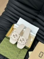 GUCCI Rubber Slide Sandals