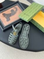 Gucci Rubber Fisherman Sandals - Image 3