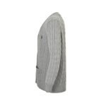 Ralph Lauren 25Fw Embroidered Pony Logo Cable Knit Cardigan - Image 4