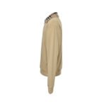 Burberry Check Collar Half-Zip Sweatshirt - Image 3