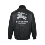 Burberry & Supreme collaboration equestrian embroidered jacket - Image 3