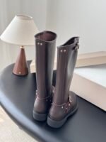 Golden Goose High Biker Boots - Image 4